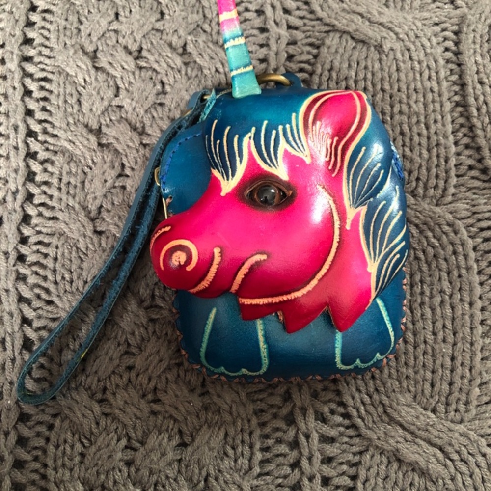 🦄Handmade Leather Unicorn Wallet🦄